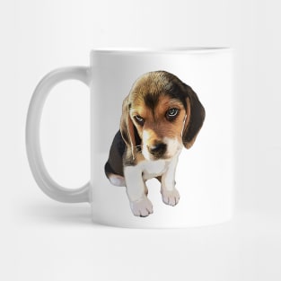 Beagle Dog Cute Puppy Eyes Mug